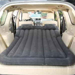 Car Inflatable Mattress for Mazda 2 2015 2016 2017 2018 2019 2020 2021 2022 2023 2024 Rear Trunk Air Cushion Camping Travel Folding Self Inflating Sleeping Pad Back Seat Air Mattresses
