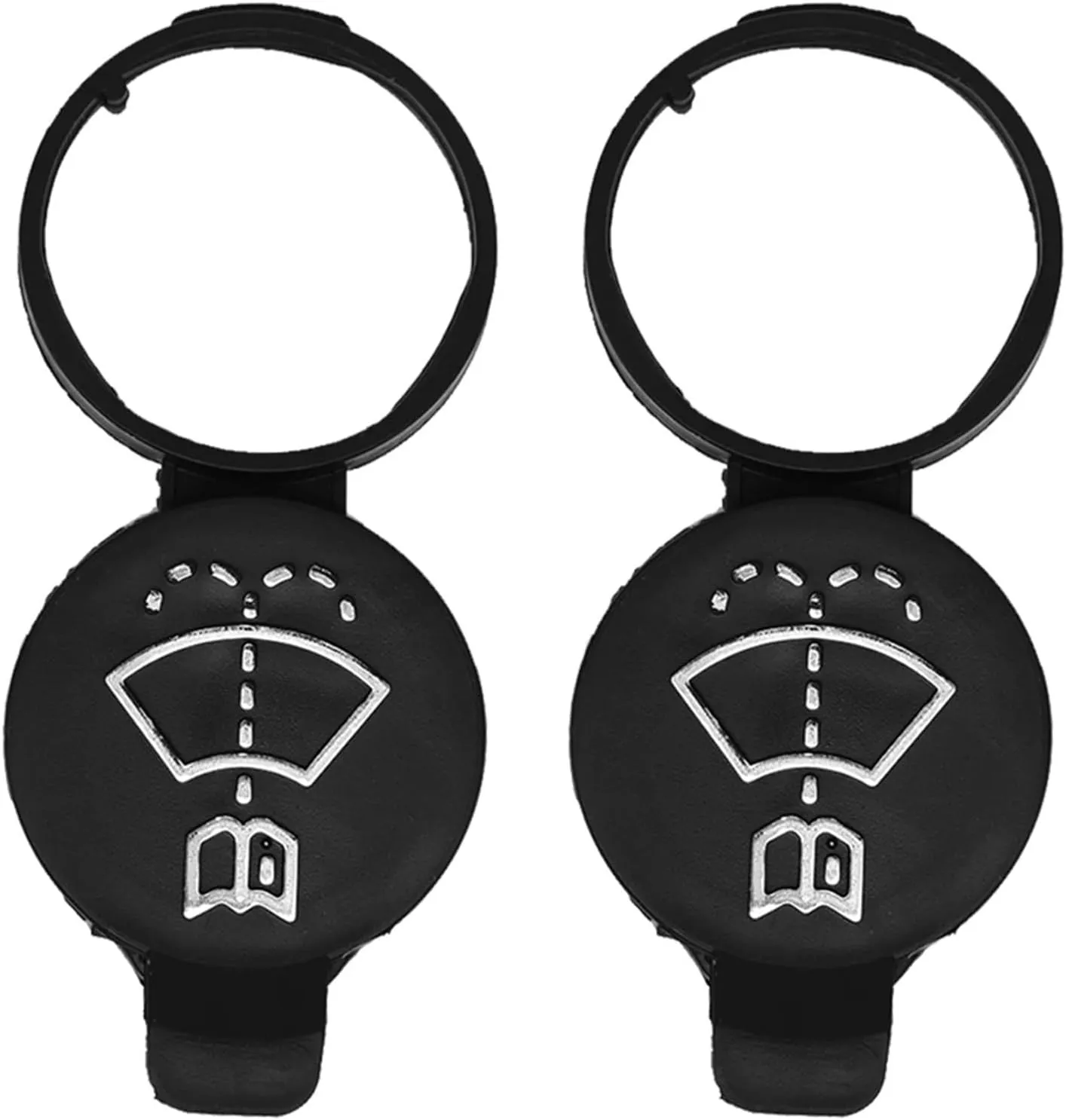 Car Washer Bottle Cap Compatible with Chevrolet for Cruze J300 J400 2011 2012 2013 2014 2015 2016 2017 2018 2019 1450270 Wiper Washer Fluid Reservoir Bottle Cap(1Pc)