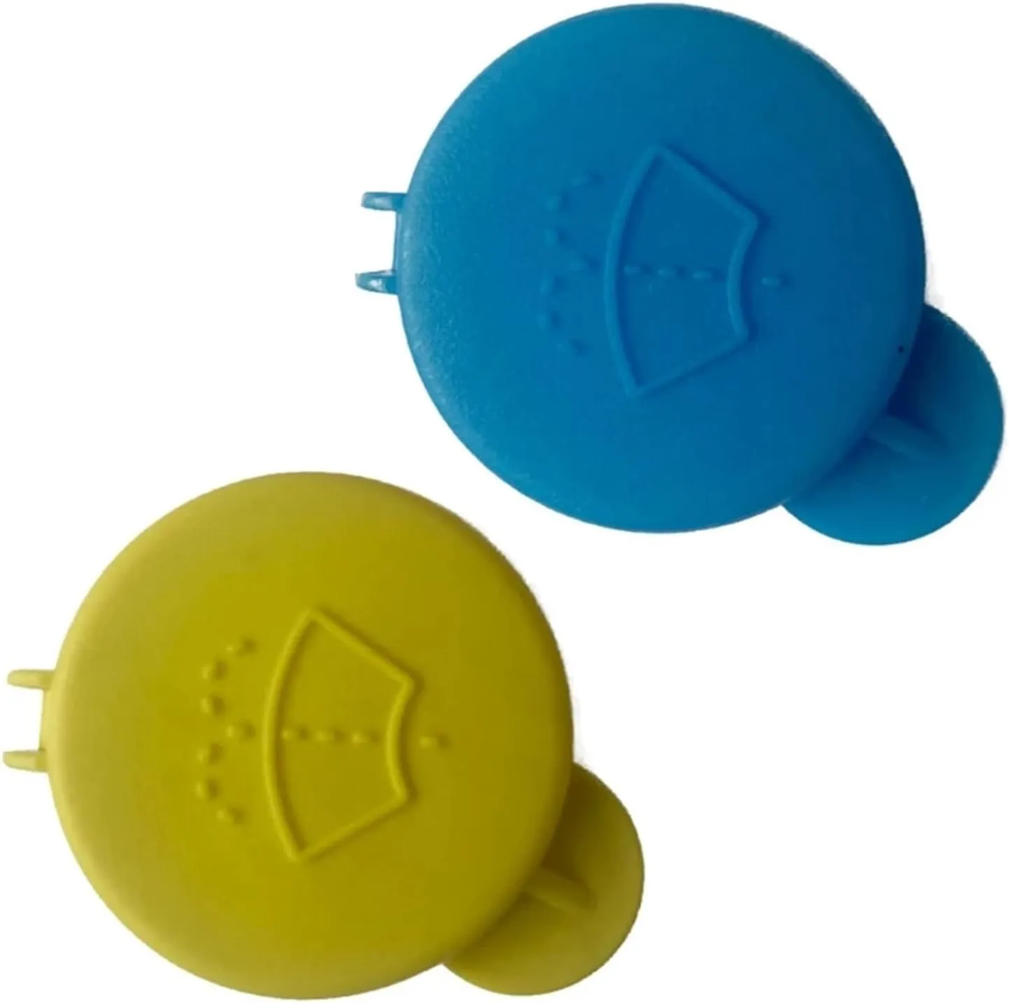 Car Washer Bottle Cap Compatible with Fiesta for MK5 for MK6 2005 2006 2007 2008 Auto Car Spray Bottle Cap Windshield Wiper Washer Fluid Reservoir for Tank 5S6117632AB(Yellow)