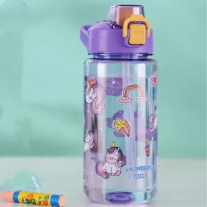 Cartoon Theme Water Bottle