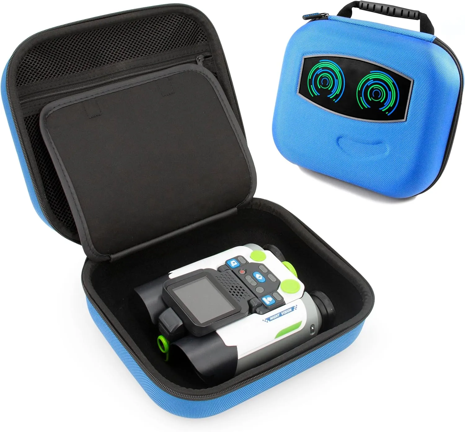 CASEMATIX Adventure Travel Case Compatible With Leapfrog Magic Adventures Binoculars and Night Vision Outdoor LeapFrog Binoculars and Accessories, Organizer Box With Lid Storage - Includes Case Only
