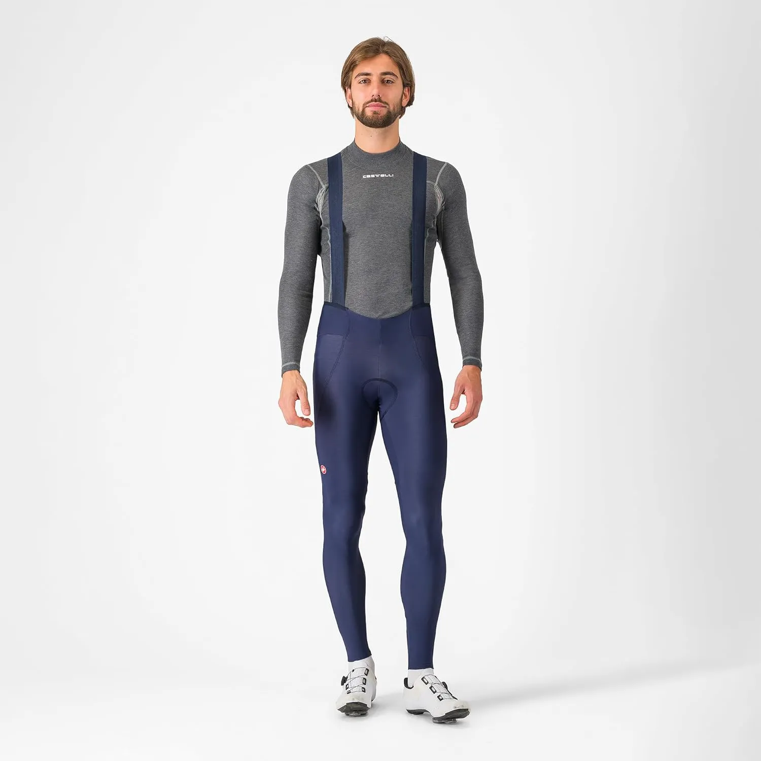 CASTELLI Men’s Espresso Bibtight, Road Cycling Breathable Bib with Pro Level Seat Pad/Chamois for Gravel Biking & Racing