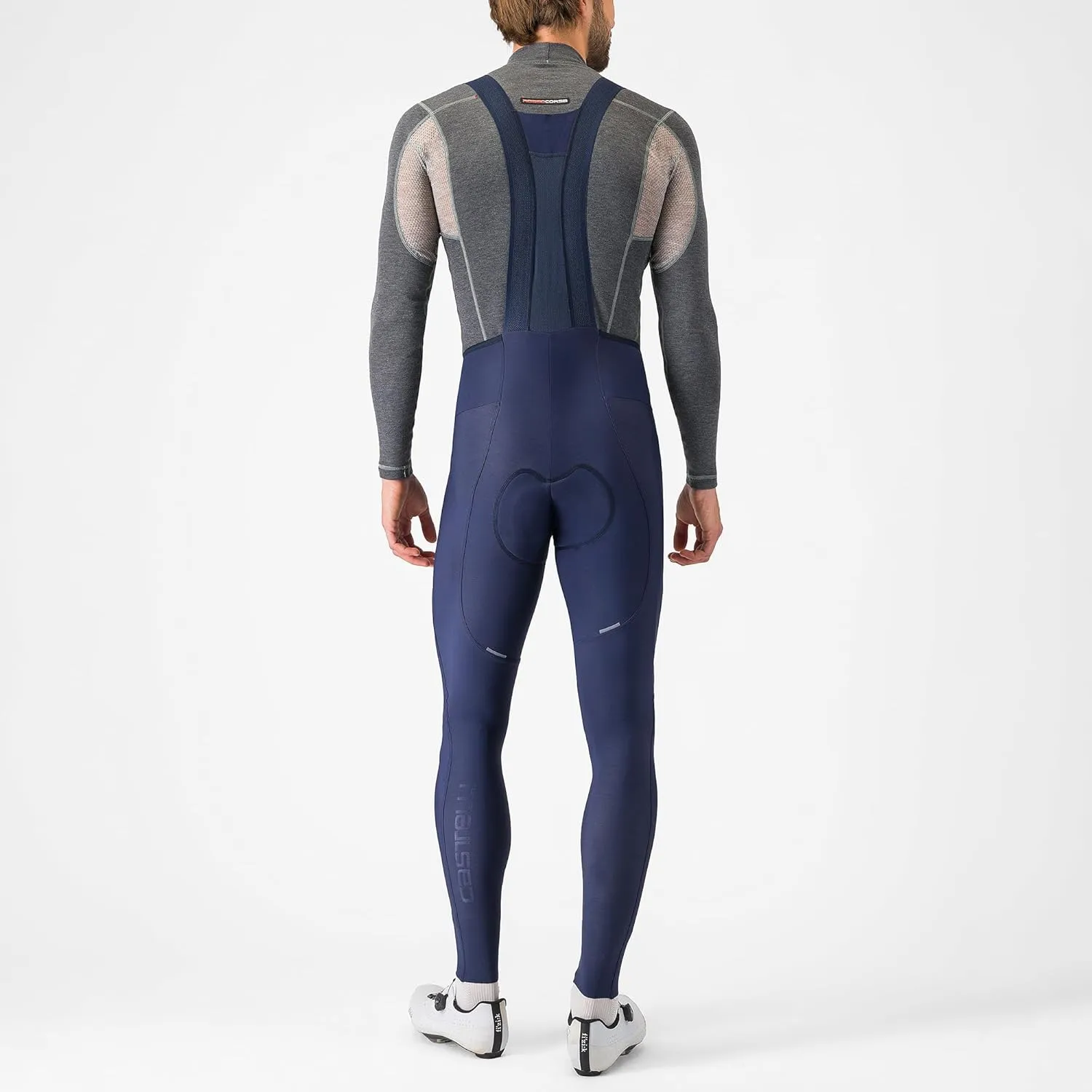CASTELLI Men’s Espresso Bibtight, Road Cycling Breathable Bib with Pro Level Seat Pad/Chamois for Gravel Biking & Racing