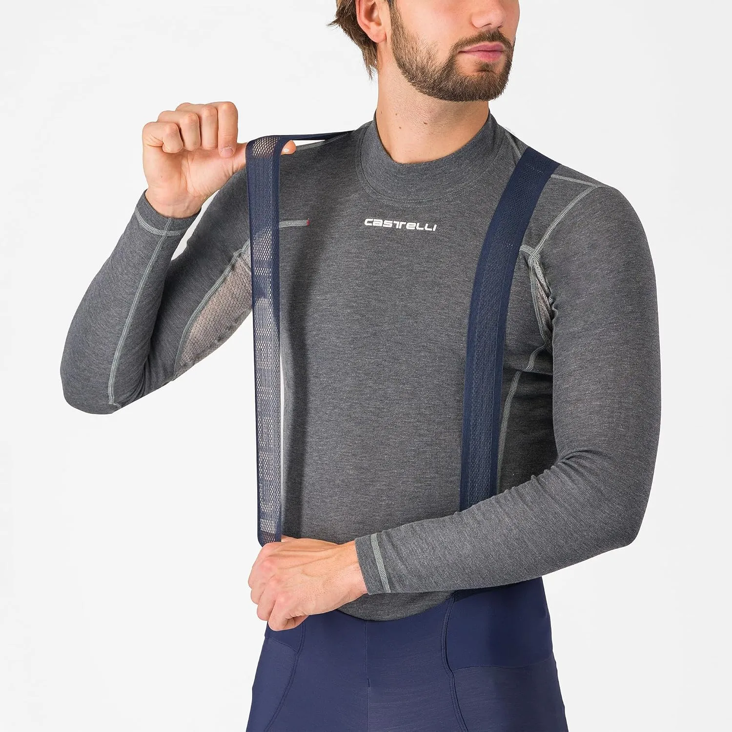 CASTELLI Men’s Espresso Bibtight, Road Cycling Breathable Bib with Pro Level Seat Pad/Chamois for Gravel Biking & Racing
