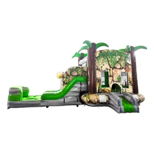 Cave Raider Econo Bounce House with Slide (Wet/Dry)