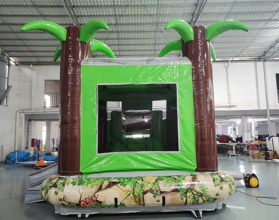 Cave Raider Econo Bounce House with Slide (Wet/Dry)