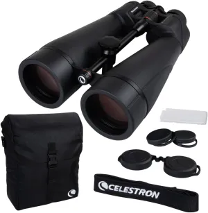 Celestron 72035 SkyMaster Pro ED 20x80 Astronomy Binoculars with ED Glass and Large Aperture for Long Distance Viewing, Fully Multi-Coated XLT Coating, Tripod Adapter and Carrying Case