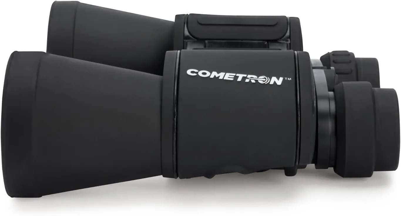 Celestron - Cometron 7x50 Bincoulars - Beginner Astronomy Binoculars - Large 50mm Objective Lenses - Wide Field of View 7X Magnification
