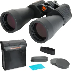 Celestron SkyMaster 12x60 Binoculars – Wide-Field Long-Range and Astronomy Binoculars – Includes Carrying Case – Multi-Coated Optics