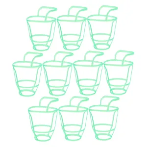 CHILDWEET Net Bag for Medical Use Hospital Saline Bottle Holder Plastic Bottle Grid Cover Netting