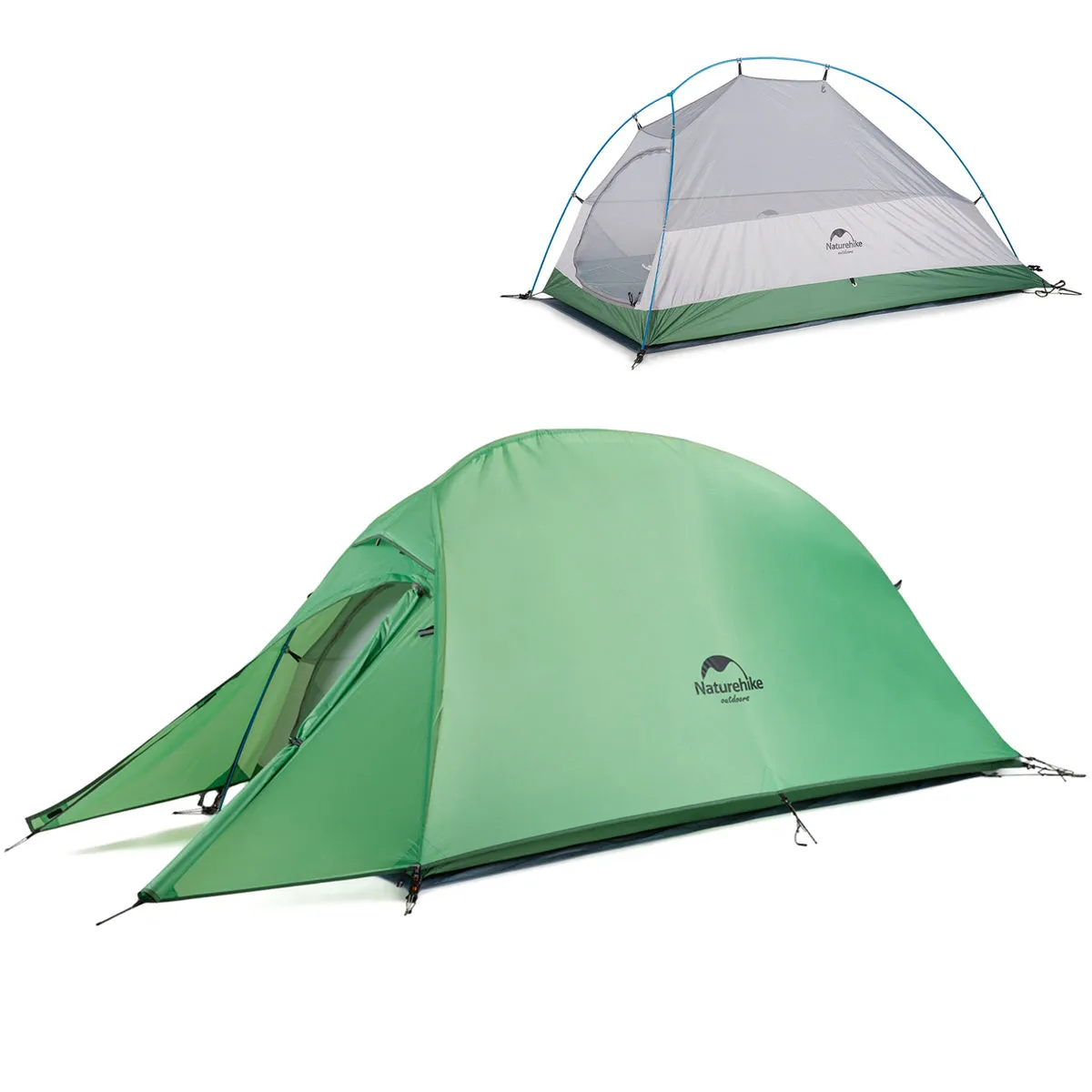 Cloud Up 1 Person 3-season Camping Tent Ultralight 20D