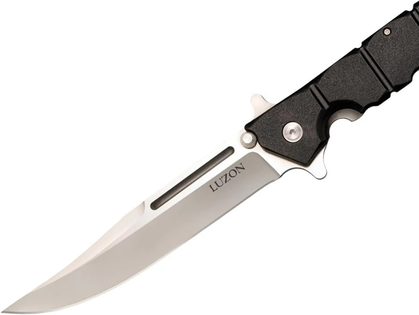 Cold Steel Large Luzon 6" 8Cr13MoV Razor-Sharp Clip Point Blade 7.5" GFN Handle Tactical EDC Folding Knife w/Leaf-Spring Lock