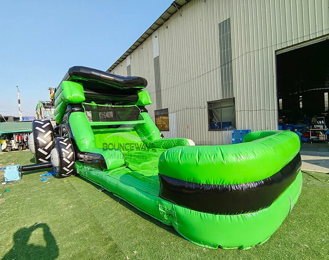 Combine Tractor Bounce House with Slide (Wet/Dry)
