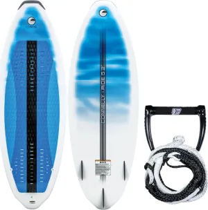 Connelly Ride Wakesurf Board, 5'2" Package with Rope Included