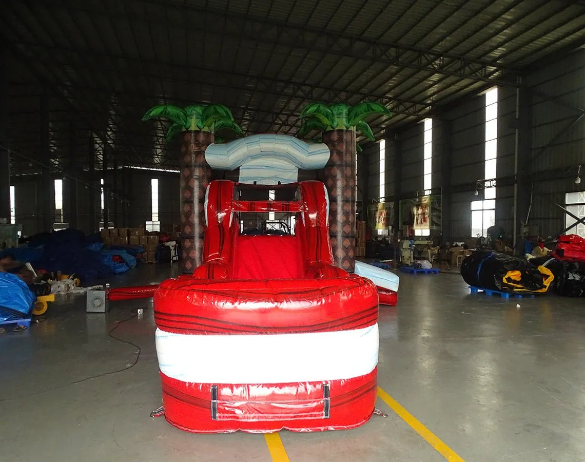 Crimson Bay Econo Bounce House with Slide (Wet/Dry)