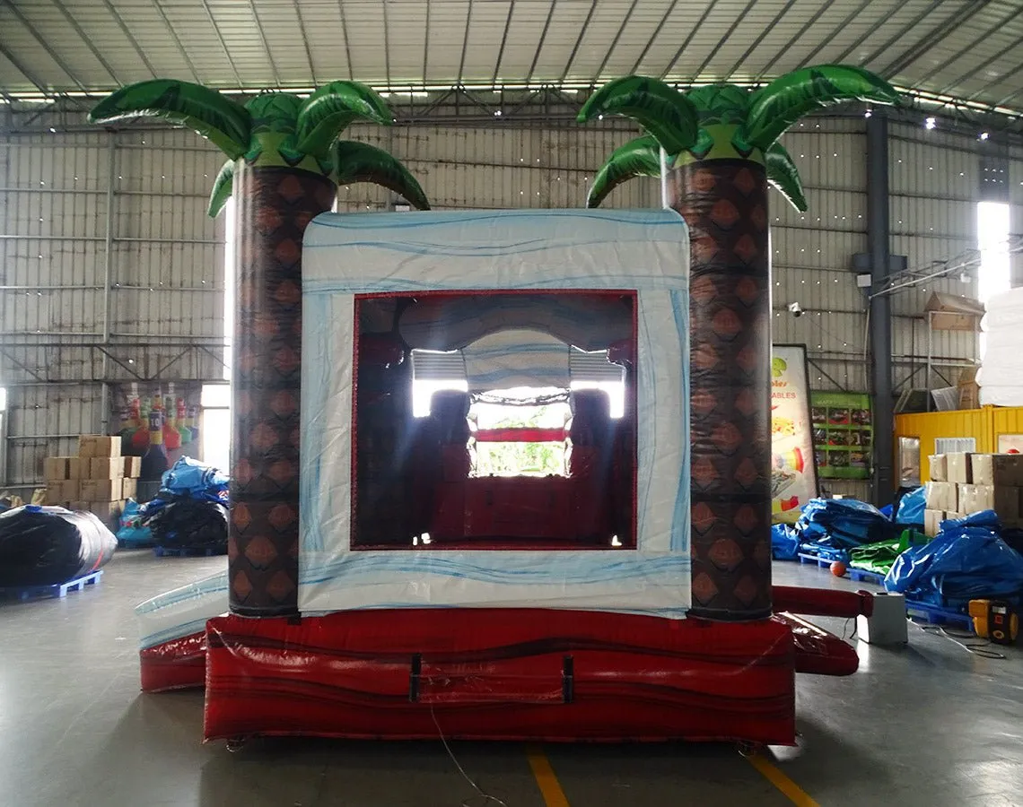 Crimson Bay Econo Bounce House with Slide (Wet/Dry)