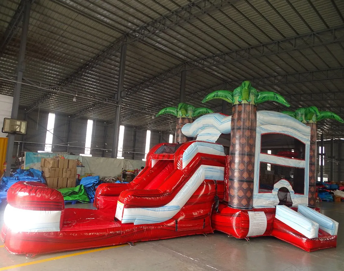 Crimson Bay Econo Bounce House with Slide (Wet/Dry)