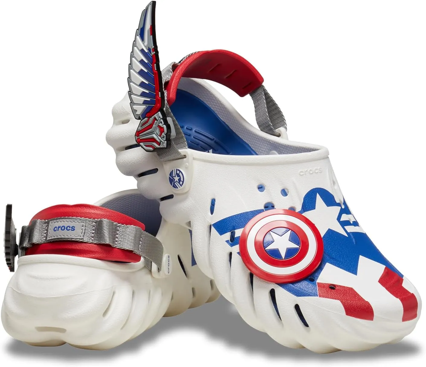 Crocs Unisex-Adult Marvel Captain America Echo Clog