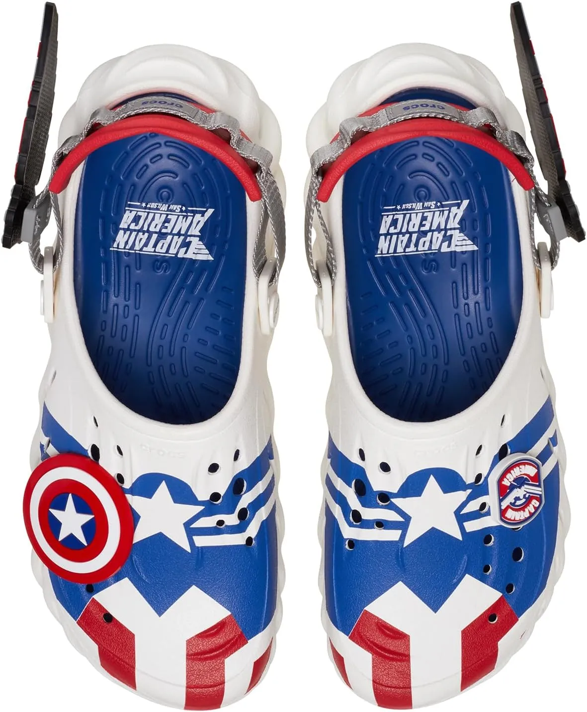 Crocs Unisex-Adult Marvel Captain America Echo Clog
