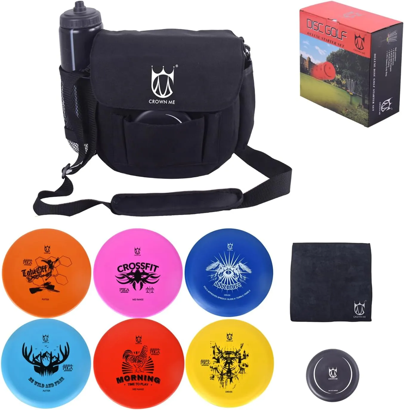 CROWN ME D05 Disc Golf Set, Disc Golf Starter Set