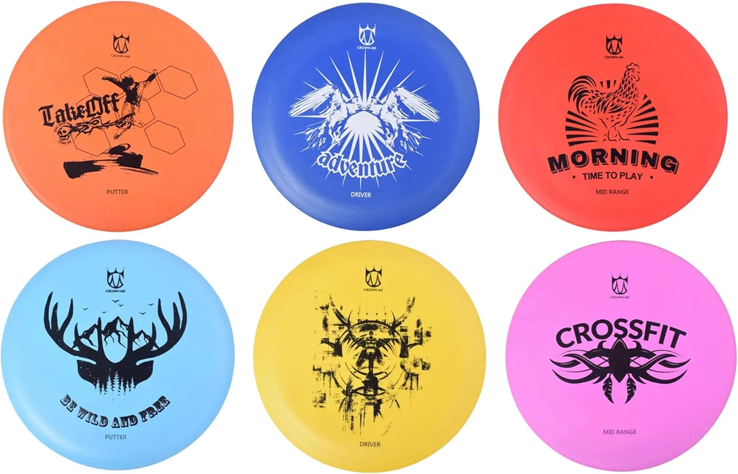 CROWN ME D05 Disc Golf Set, Disc Golf Starter Set