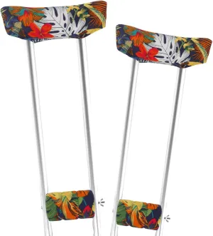 Crutch Pad and Hand Grip Covers Padding Washable Covers Crutch Underarm Crutch Cover Foam Crutch Padded Forearm Handle Pillow Covers for Walking Crutches for Armpits