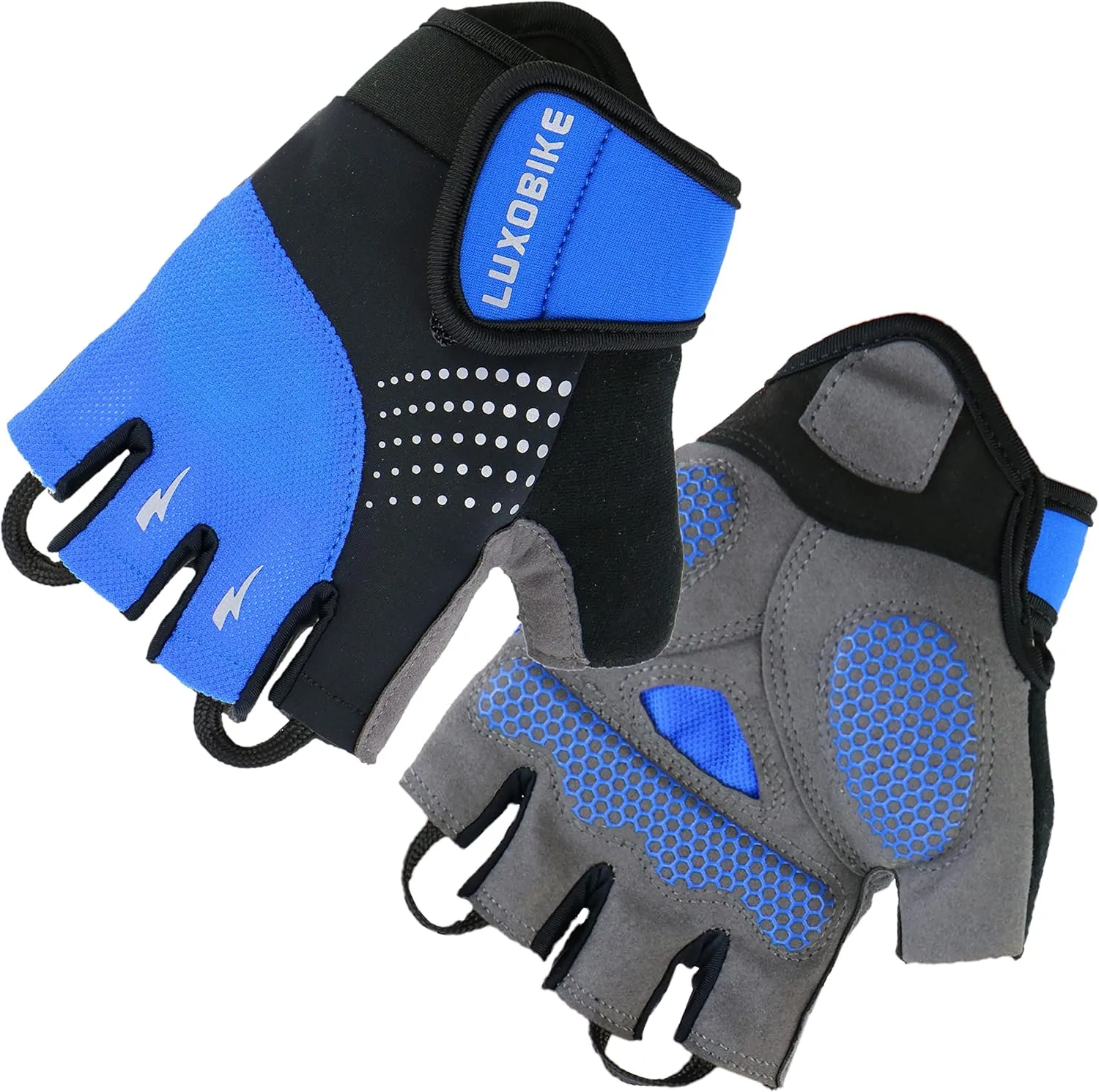 Cycling Gloves Mens Road Bike Gloves for Men-[5MM Gel Pad] Specialized Biking Gloves-[Ultra Breathable] Half Finger Road Bike Bicycle Gloves-[Silicone Antislip] for Cycling