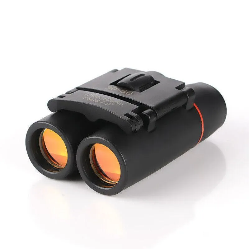 Day Night Vision Binoculars 30 X 60 Outdoor Travel Folding Telescope