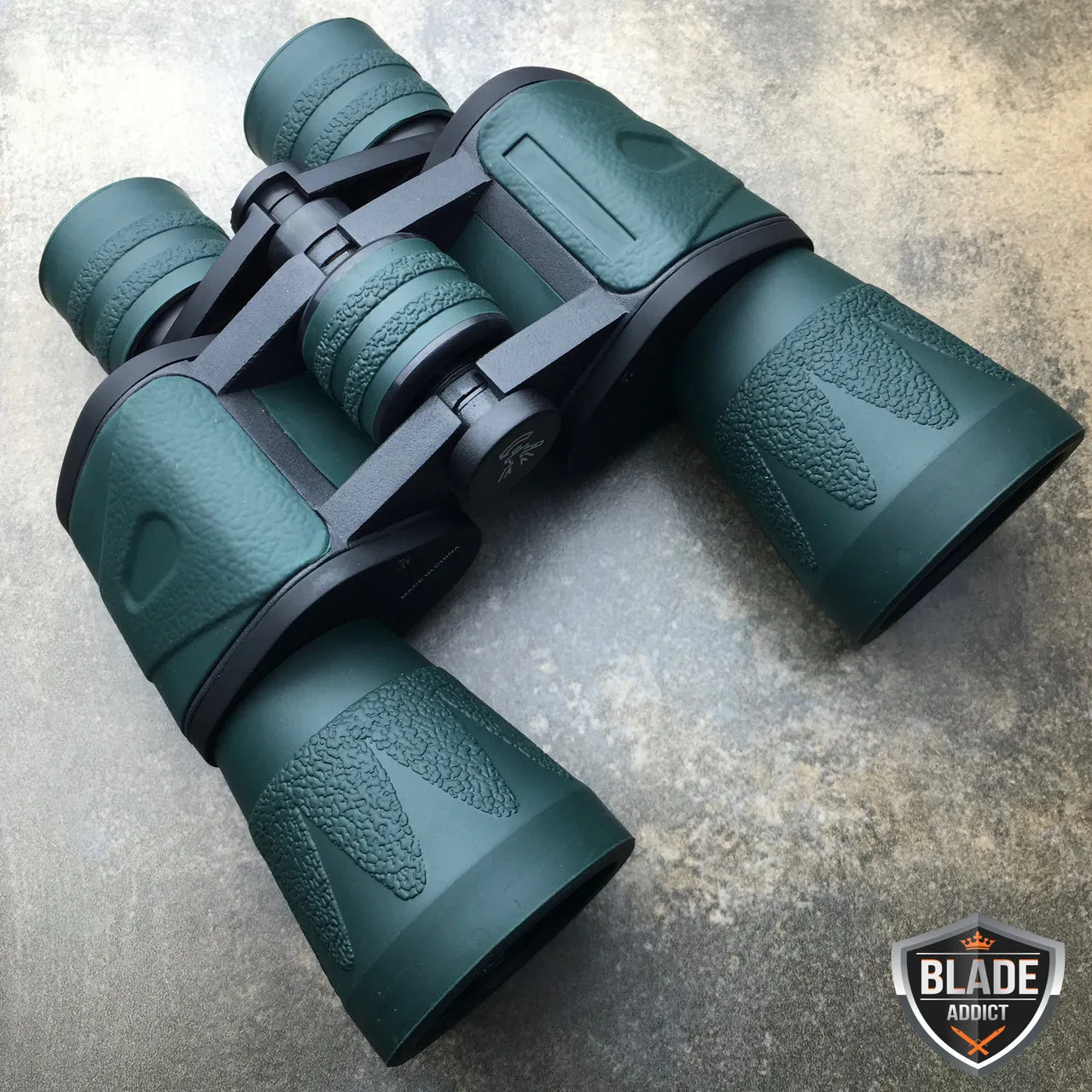 Day/Night 10X60 Military Zoom Binoculars Hunting Camouflage W/ Pouch Camping