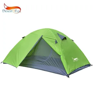 Desert&Fox Backpacking Tent 2 person lightweight Camping Double Layer Portable Hiking Traveling