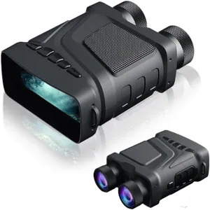 Digital Infrared Night Vision,Night Vision Goggles 4k Infrared Digital Binoculars Full Color Hd Visible Night Vision Device for Photo Video