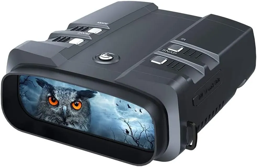 Digital Night Vision Binoculars, for Security, Hunting, Military, Spy, Take FHD Photo and Video, 4.0 Inch Screen