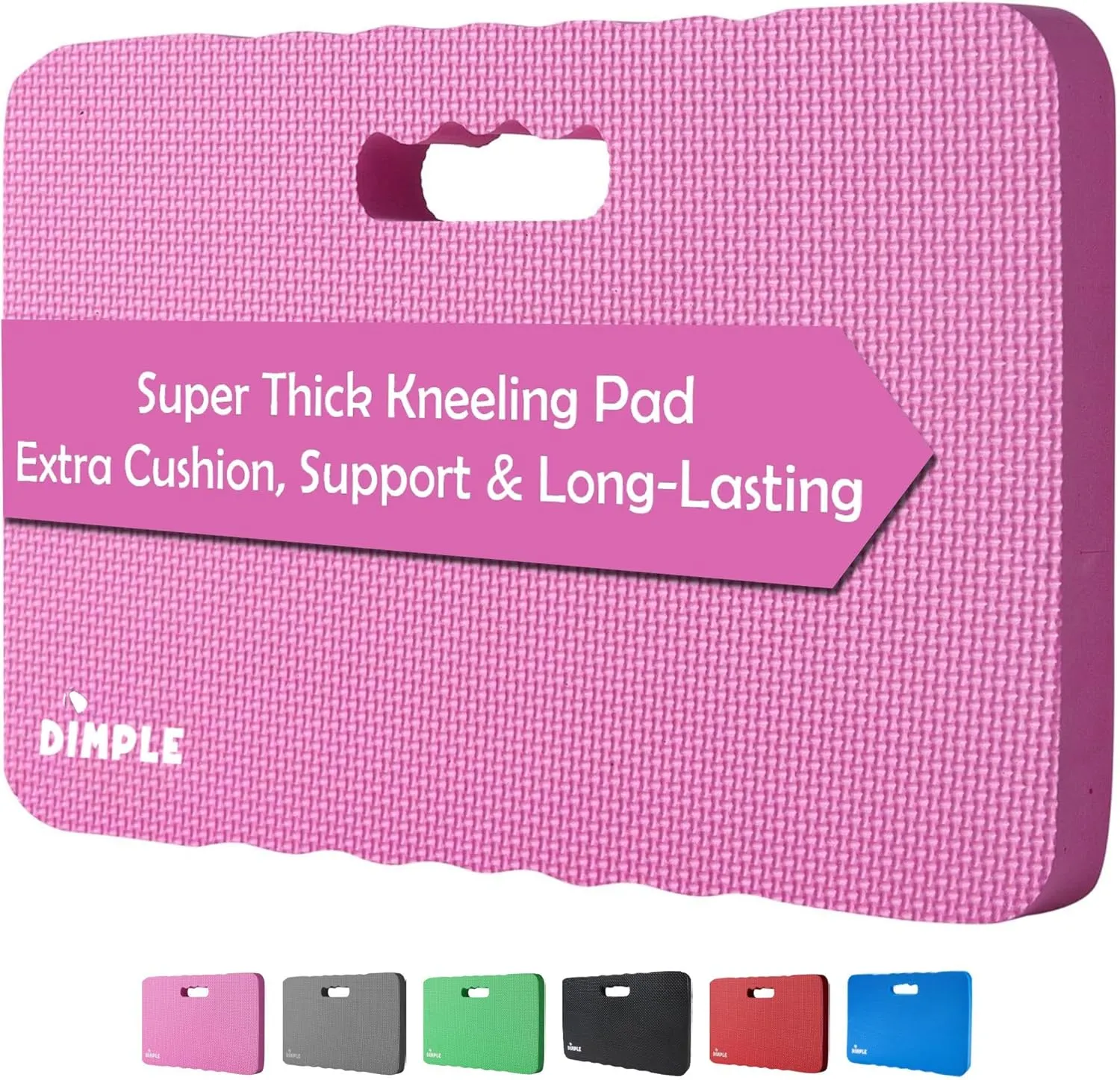 Dimple Kneeling Pad, High Density Thick Foam Comfort Kneeling Mats for Gardening, Yoga Exercise, Garden Cushions, Knee Pads
