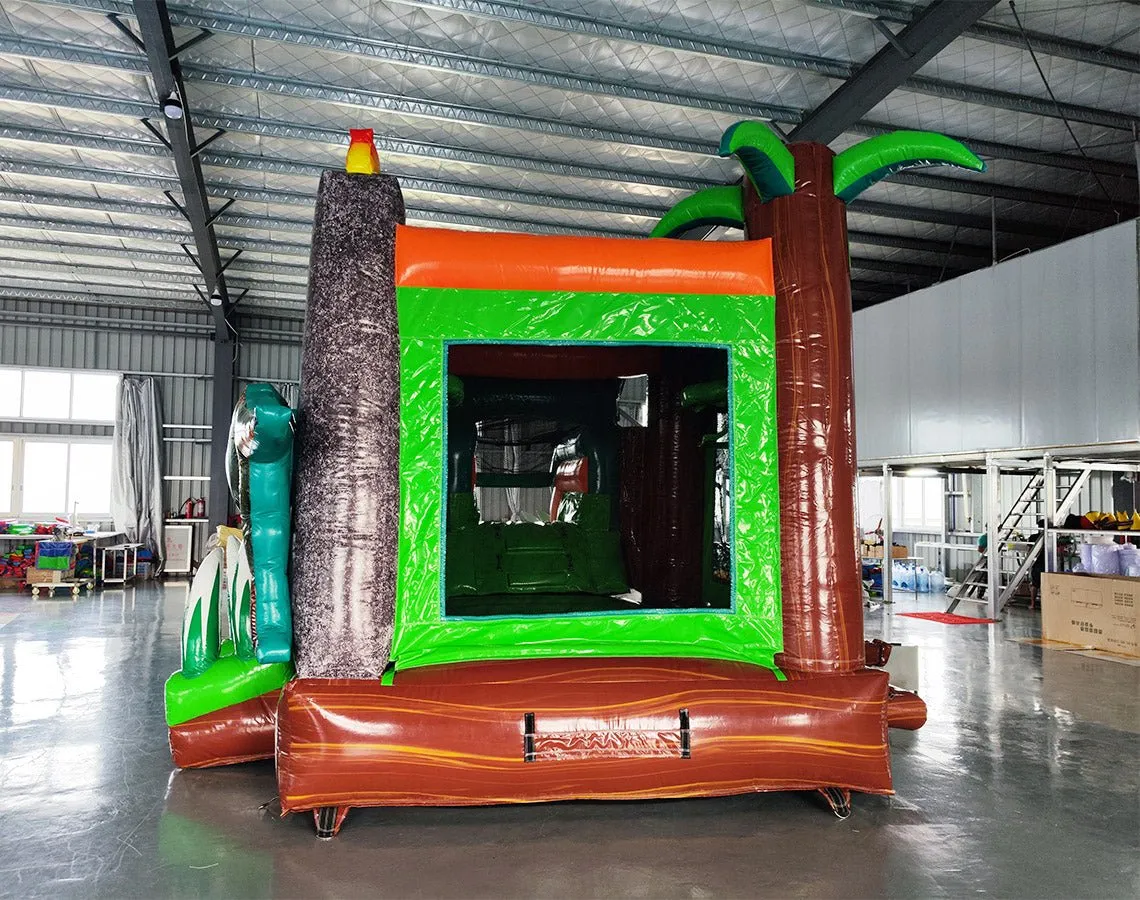 Dino Dive Econo Bounce House with Slide (Wet/Dry)