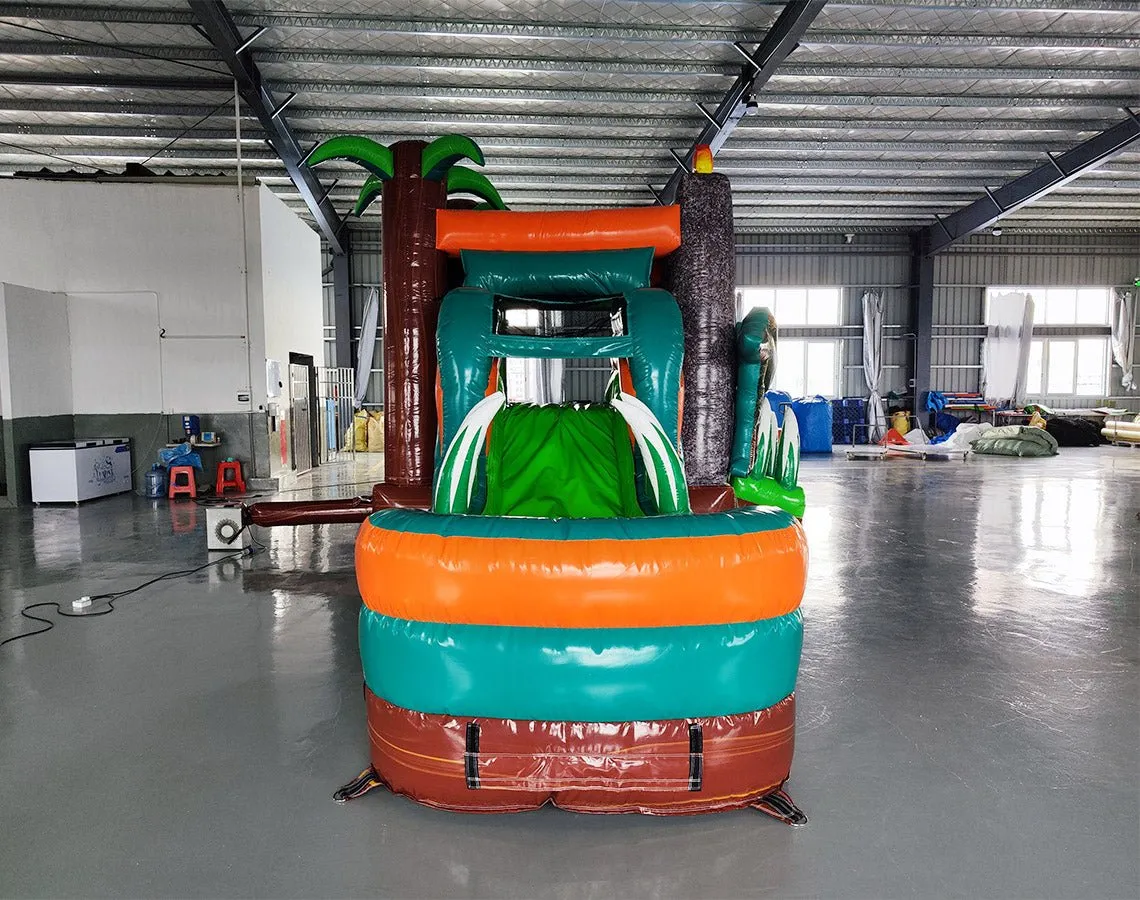 Dino Dive Econo Bounce House with Slide (Wet/Dry)