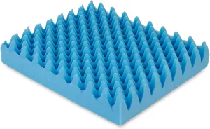 DMI Foam Waffle Cushion For Chair, Egg Crate Cushion Foam Seat Pad, Seat Cushion for Car, Office Chair or Wheelchair Cushion to Relieve Back, Tail Bone Pain, Sciatica, 18x16x4, Car Seat Cushion