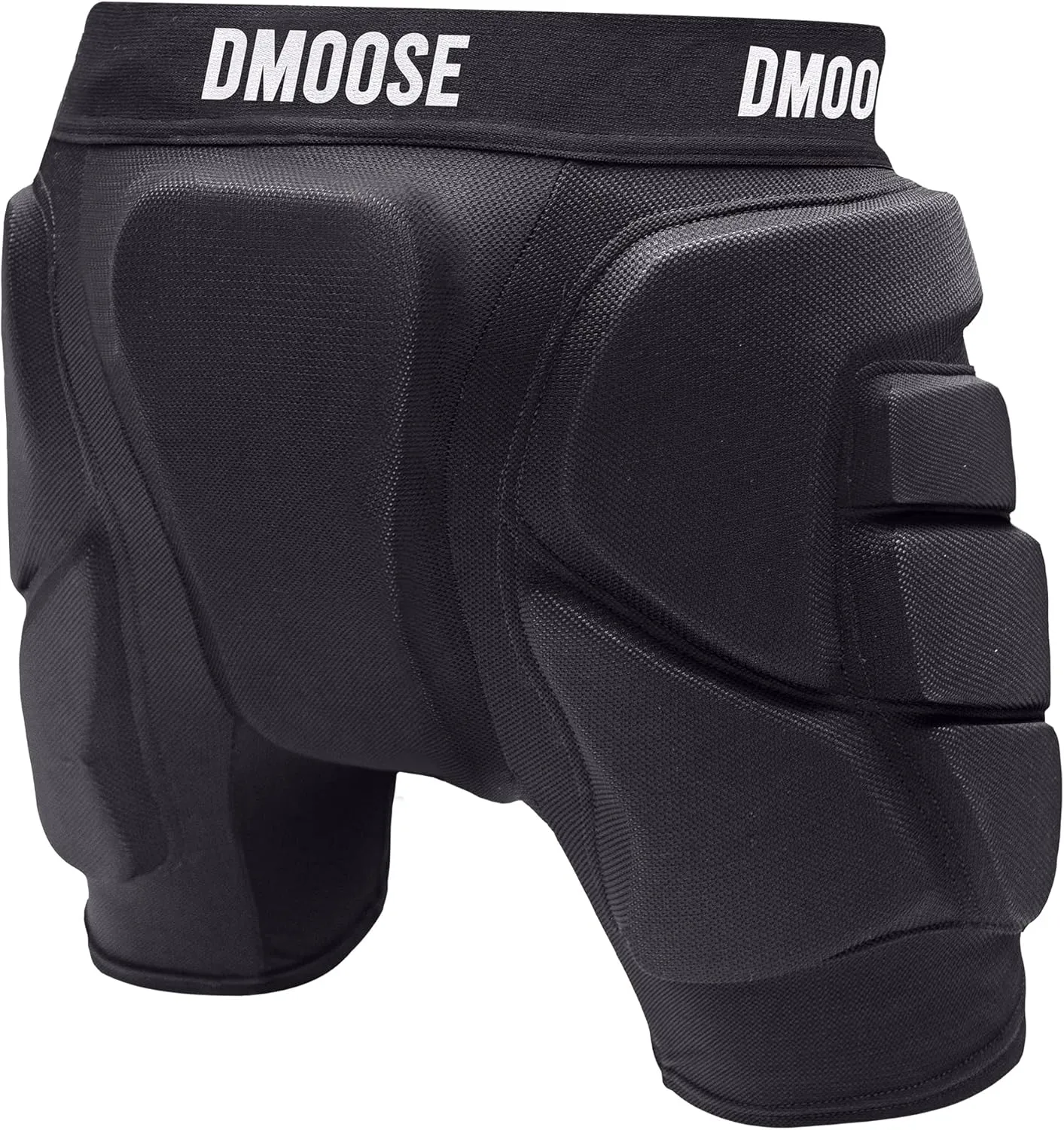 DMoose Protective 3D Padded Shorts for Snowboarding, Ski Protection, Skating | Butt Pads Snowboarding Impact Shorts with Butt, Hip and Tailbone Protector Crash Pants
