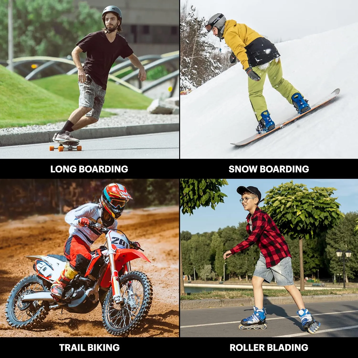 DMoose Protective 3D Padded Shorts for Snowboarding, Ski Protection, Skating | Butt Pads Snowboarding Impact Shorts with Butt, Hip and Tailbone Protector Crash Pants