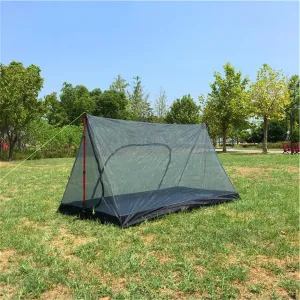 Don't miss out A-shaped Holiday markdown None-pole Tent Camping Portable