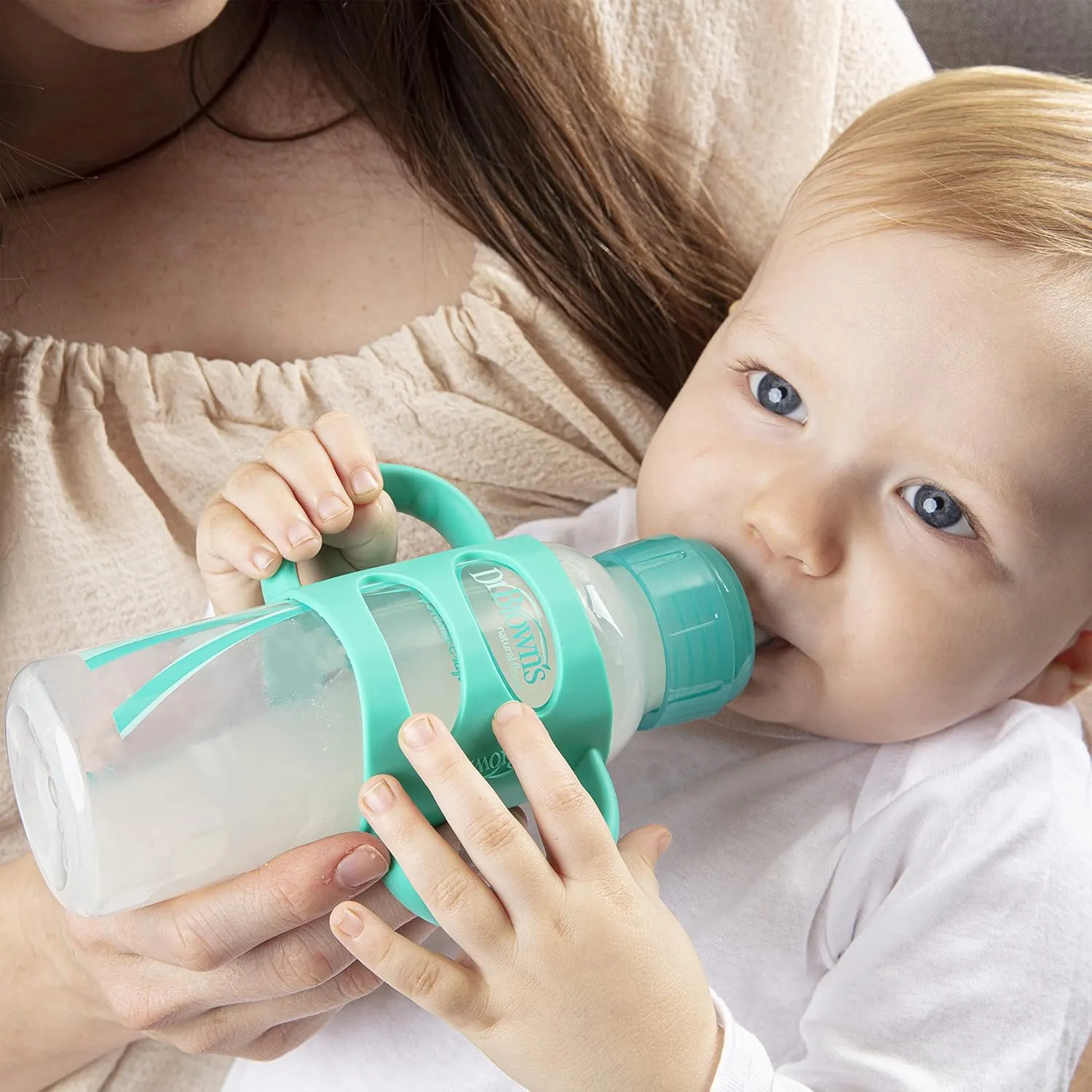 Dr. Brown's Anti-Colic Options  Narrow Bottle to Sippy Gift Set with Silicone Pacifier 0-6m 3 Pack