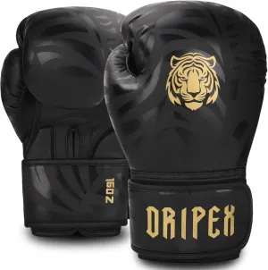 Dripex Boxing Gloves for Men Women Youth, Boxing Training Gloves | for Heavy Bag Workout, Muay Thai, Kickboxing, Sparring Punching（8 10 12 14 16oz）