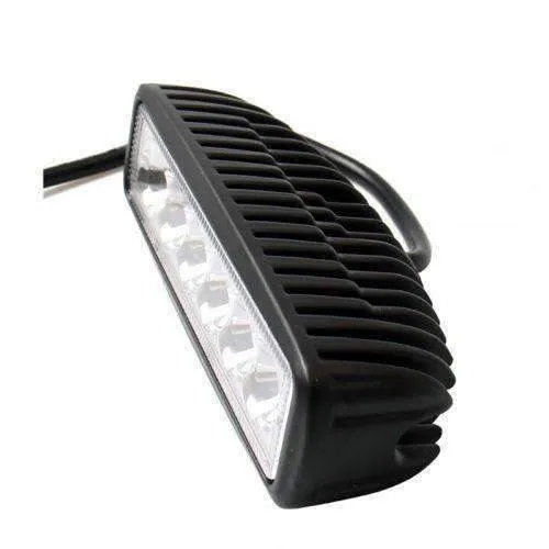 Eagle Lights Elite Series 6" LED Light Bar with Plug and Play Harness for Harley Davidson Softail and Dyna Models - 2500Lm, Flood Pattern - Harness Included
