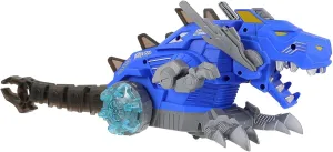 Electronic Spray Dinosaur Toy Walking Robot Model for Boy Girl Educational Fun for Birthday Parties Christmas Halloween Includes Built Water Case for Ages