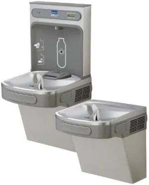 Elkay EZSTL8WSLK Bottle Filling Station, Medium, Light Gray Granite