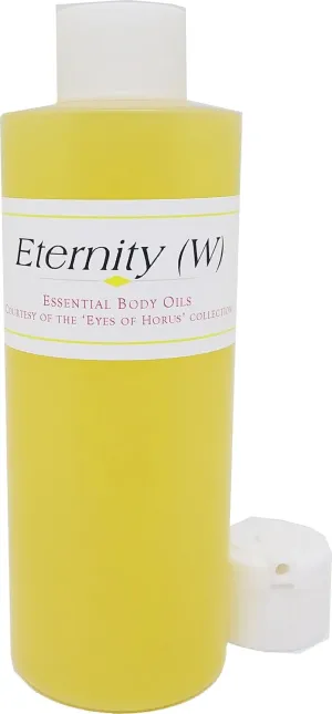 Eternity - Type For Women Scented Body Oil Fragrance [Flip Cap - Gold - 4 oz.] - ID#22787