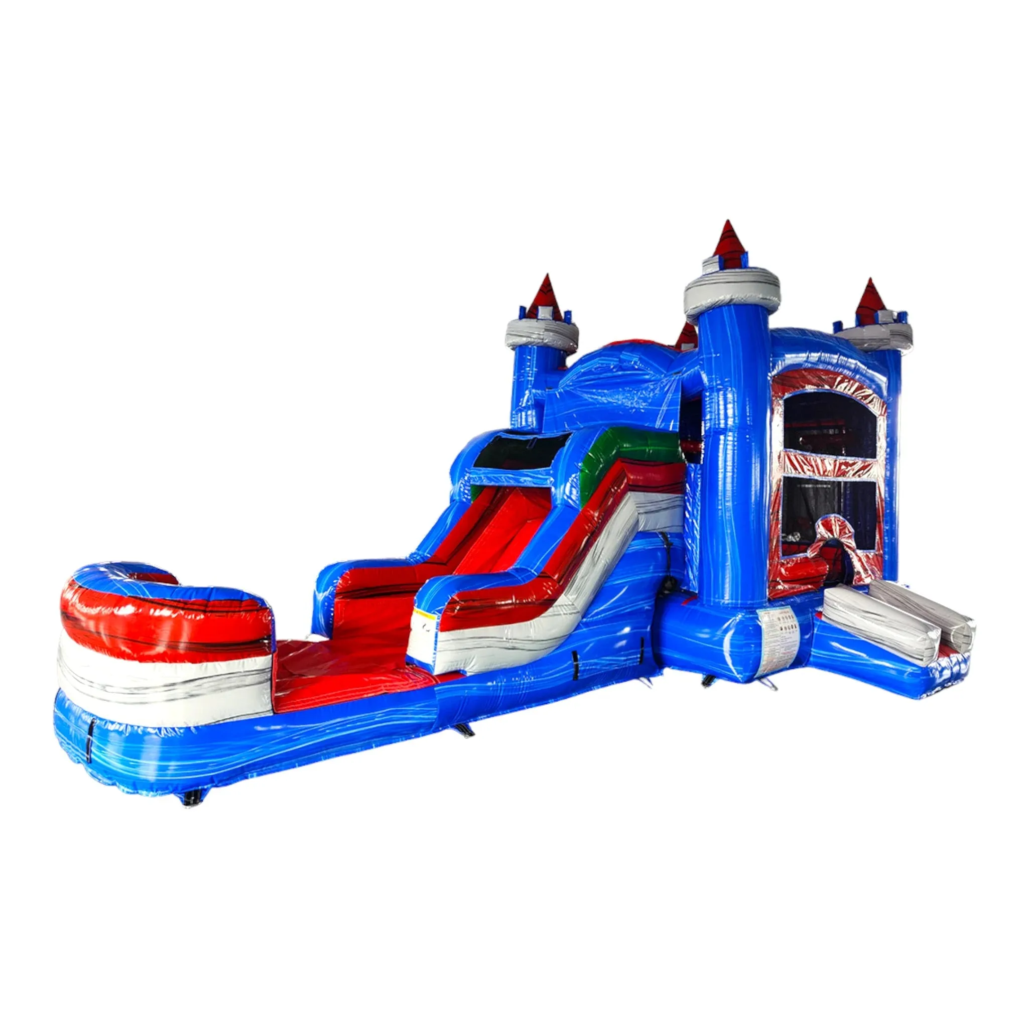 Euro Baja Econo Bounce House with Slide (Wet/Dry)