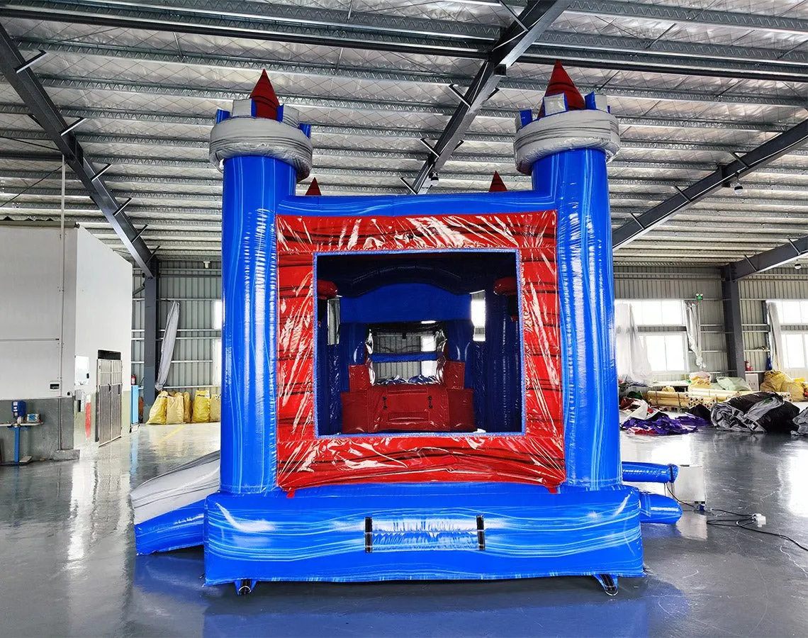Euro Baja Econo Bounce House with Slide (Wet/Dry)