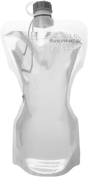 EVERNEW EBY668 Water Carry 59.1 fl oz (1,500 ml), Gray