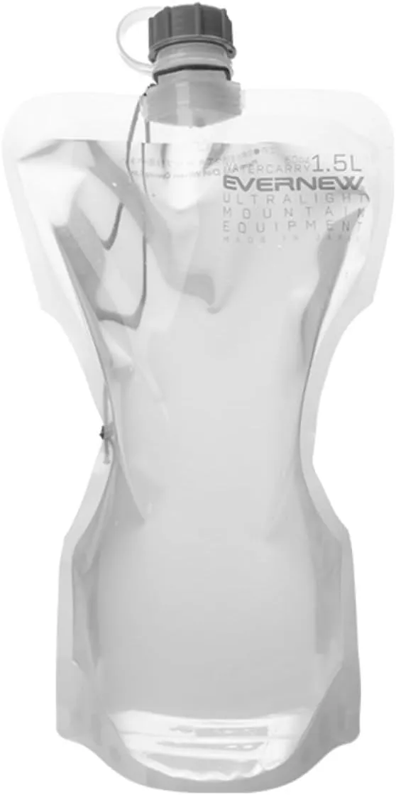 EVERNEW EBY668 Water Carry 59.1 fl oz (1,500 ml), Gray