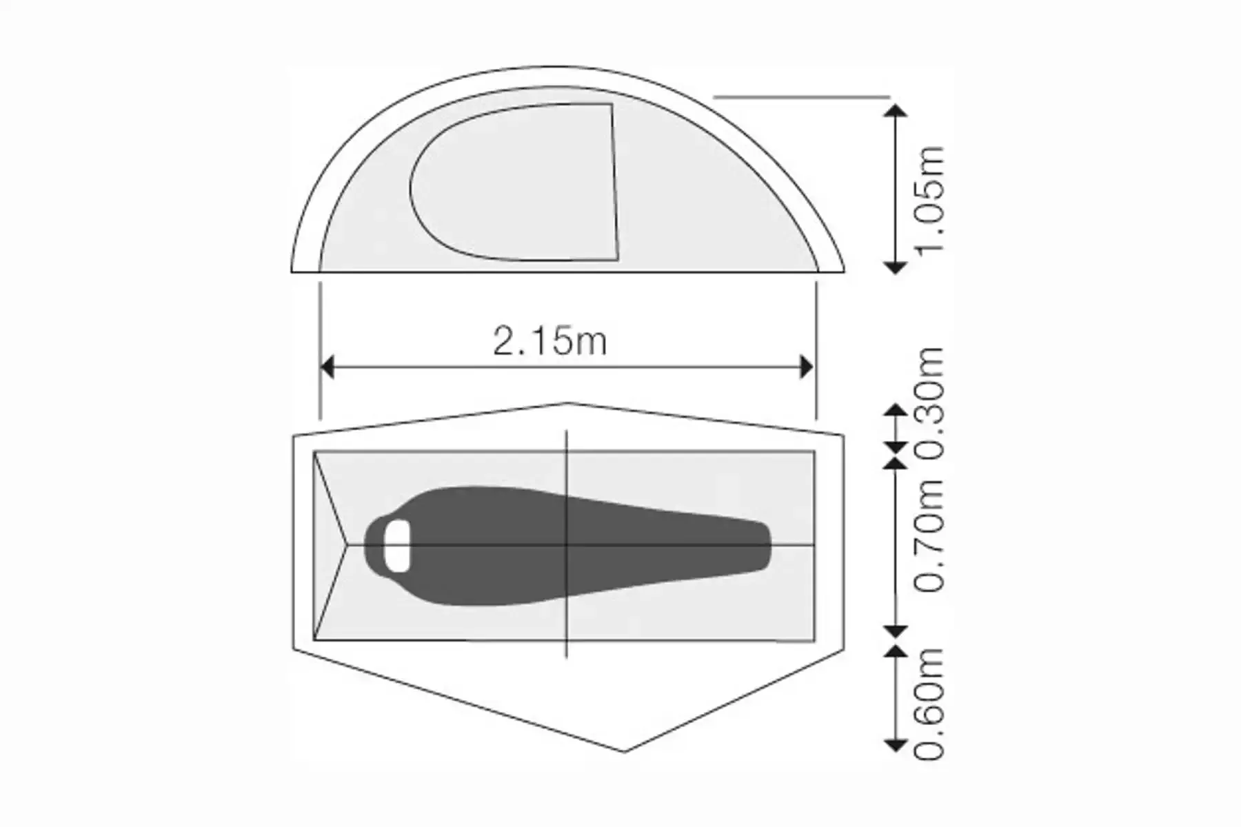 Exped Mira I HL 1 Person Tent